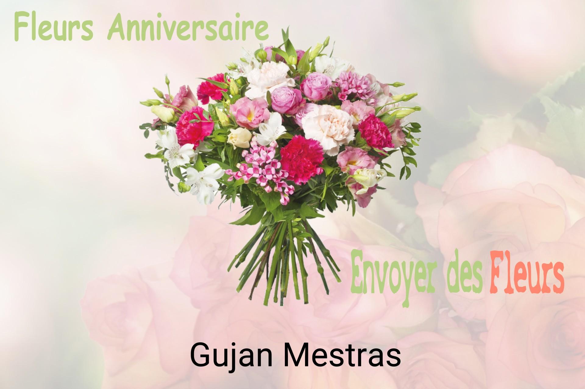 Bouquet de fleurs d’anniversaire livré à Gujan-Mestras
